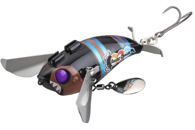 JACKALL Bakuon Pompadour Namazu Custom #Nazzy Choice / Cacao Black
