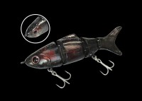 BIOVEX Joint Bait 72SF # 28 Black / Red Reflector