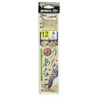 GAMAKATSU Ring Eye Eel w/Thread [Brown] #12 (10pcs)