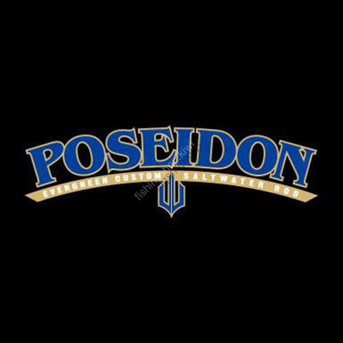 EVERGREEN Poseidon Boat Decal M Navy