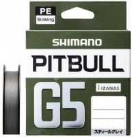 SHIMANO LD-M41U Pitbull G5 [Steel Gray] 100m #0.8 (13.7lb)