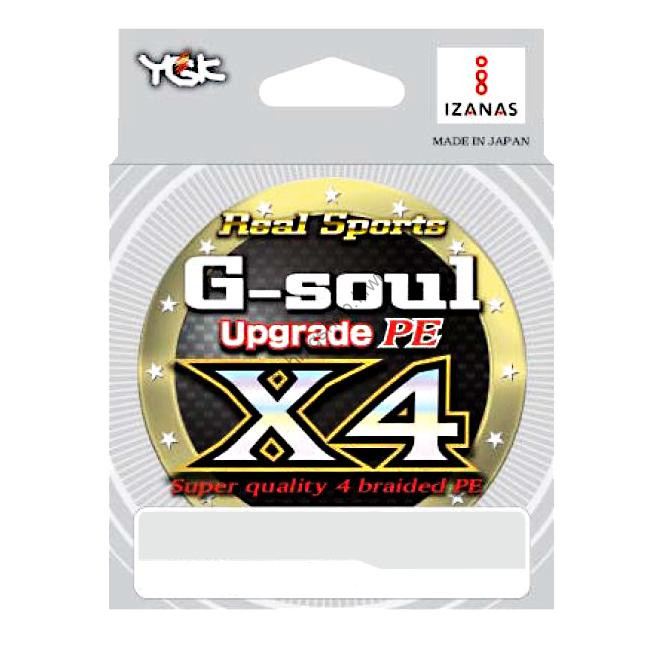 YGK G-SOUL X4 Upgrade PE 100m 4lb #0.2 GREEN 