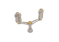 LIVRE 4854 Double Handle Wing 92 Fino Knob for Daiwa #Titanium/Gold