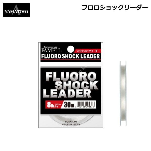 YAMATOYO Fluoro Shock Leader 15 m 30 lb #8