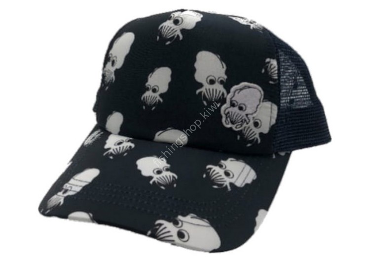 KOHINATA Cap Gyogyo Mesh 10410 #Bigfin Reef Squid (Navy)