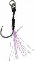 DUO Drag Metal Cast Genuine Assist Hook DC-SP [Pink Tinsel] #13 (5pcs)