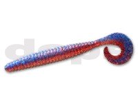 DEPS DeathAdder Curly 5'' #23 Blue Glitter/Red Glitter