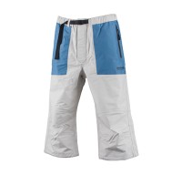 PAZDESIGN BS 3Layer Half Rain Pants (Blue/Gray) S