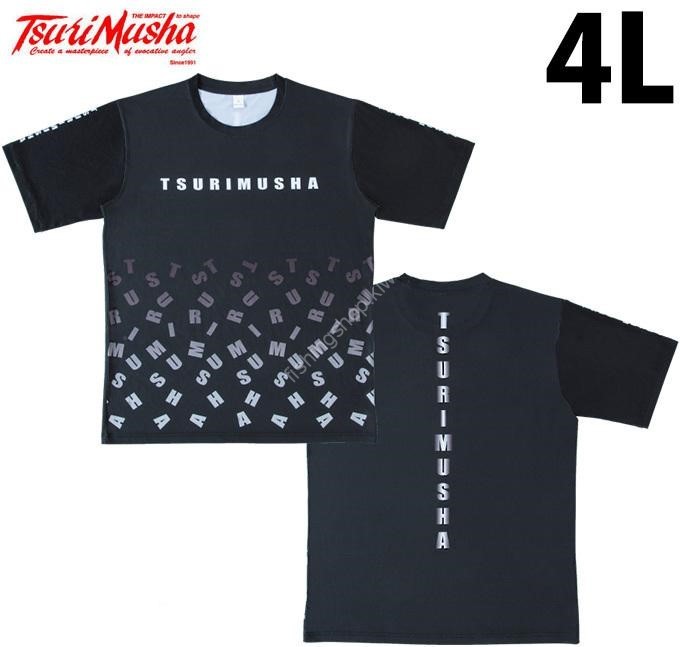 TSURI MUSHA I01006 TM Dancing Cool T-shirt [Black] 4L
