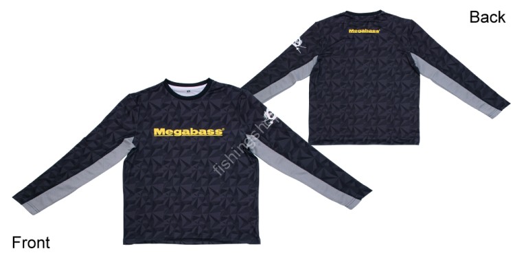MEGABASS Game Long Sleeve [Black] 3XL