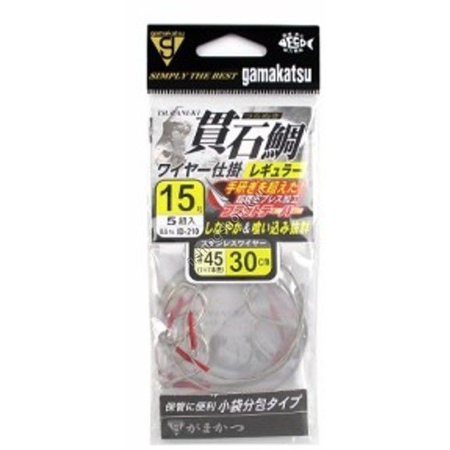 GAMAKATSU Kan Ishidai Wire Shikake Regular 15-45