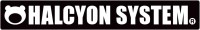 SYSTEM HAL Logo Sticker #BK