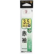 GAMAKATSU Akita Kitsune w/45cm Thread [Gold] #2.5 Line 0.3 (5pcs)
