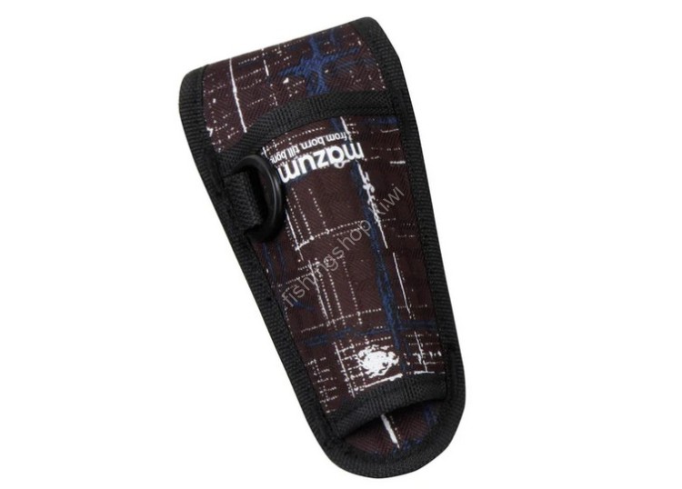 MAZUME Fish Grip Holder | (For Attaching to Waist Belt) #Black Kasuri