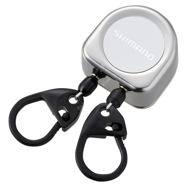 SHIMANO Double Pin-On-Reel Metal #White