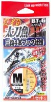 DECOY Bakucho Tachiuo 3-stage 4 Hooks Shikake BT-6 [Black] M
