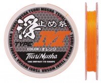 TSURI MUSHA TM Uki Dome Ito Type M [Orange] 12m #3