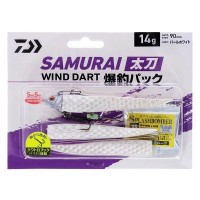 DAIWA Samurai Sword Wind Dart Bomb Fishing Pack 14g Pearl White