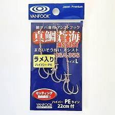 VANFOOK Madai Sokai Assist MSA-35S [Silver] M (3pcs)