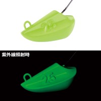 GAMAKATSU Upper Cast Jig [UV Yellow] 25g