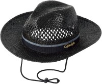 GAMAKATSU GM9889 Straw Hat (Black) LL