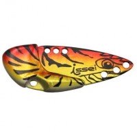 ISSEI Umitaro Neko Vib 1.7g #026 Red Gold Glow