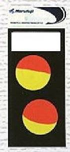 MARUFUJI Foamed Shimori M-121 [Fluorescent] 35mm (2pcs)