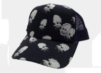 KOHINATA Cap Gyogyo Mesh 10410 #Bigfin Reef Squid (Black)