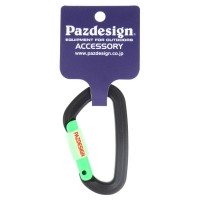 PAZDESIGN PAC-215 PSL PRA Carabiner LumiLock Black / Green L