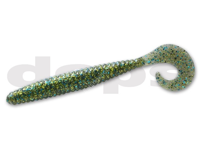DEPS DeathAdder Curly 5'' #24 Smoked Pepper/Blue & Gold Flake