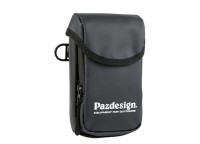 PAZDESIGN Tarpaulin Mobile Pouch II PAC-319 #Black/White