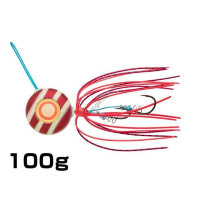 ECOGEAR TG Aquraba Head Kuwase 100g #AH07 Red Metal Glow Stripe (Rig-AK03 Red Tiger)