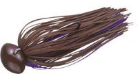 EVERGREEN FOOT BALL JIG SILICON 1 / 2oz#104 BROWN PU