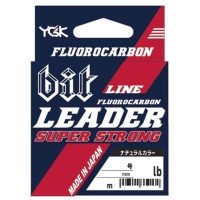 YGK XBraid bit Line Leader Super Strong Fluoro [Natural] 20m #1 (4lb)
