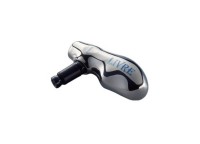 LIVRE 5987 TB-1 Titanium T-shaped Handle Knob for Daiwa L #Silver/Black