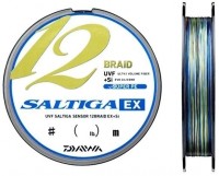 DAIWA UVF Saltiga Sensor 12Braid EX +Si [10m x 5colors] 200m #0.8 (16lb)