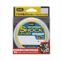 DUEL TB Carbon Shock Leader [Natural Clear] 25m #12 (40lb)