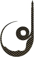 START MKC-07 Silicon Necktie Maji Kuru Curly #07 Black Gold SK