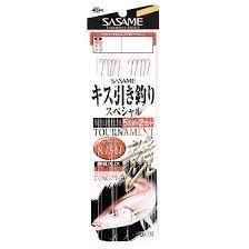 SASAME Kisu Kyogi K-113 [Red] 5 Hook 9-1.5 (2pcs)