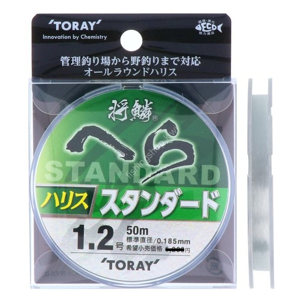 TORAY Shorin Hera Standard Line [Natural] 50m #1.2 (5lb)