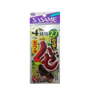 SASAME Haze Tama Uki H-100 [Red] 1 Hook 2.7m 4-0.8