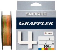 SHIMANO LD-A72W Grappler 4 PE [10m x 5colors] 300m #0.8 (14.9lb)
