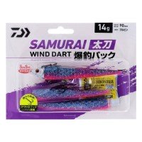 DAIWA Samurai Sword Wind Dart Bomb Fishing Pack 14g Blue Pink