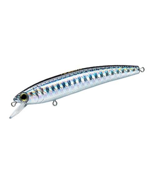 DUEL Pin's Minnow 50S #BL Silver Black