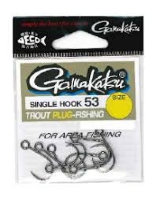 Gamakatsu Single Hook 53BL(Red) 6