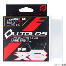 YGK Olltolos PE x8 [White] 60m #8 (120lb)