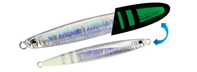 DUO Drag Metal Force Semi Long 200g #PPA0598 Silver Glow Zebra