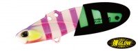 DUO Metal Garage Plate-Vib Tachiuo Limited 20g #PPA0594 Super Glow Pink Zebra