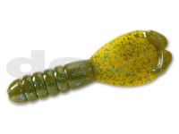 DEPS LilRabbit 4'' #71 Green Pumpkin/Blue Flake