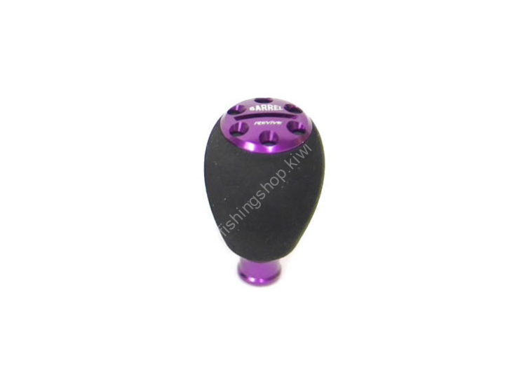 REVIVE Barrel Shape Eva Handle Knob #Purple